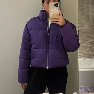 Urban Outfitters Cropped Puffer